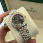 Rolex Datejust m278383RBR-0017/0018 31mm Dark Grey Dial Oyster Bracelet - Image 6