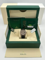 Rolex  Sky-Dweller 42mm Rose Gold Chocolate Dial Oysterflex - 336235 - Image 11