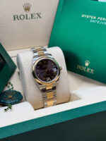 Rolex Datejust m278243-0013/0014  31mm Dark Grey Dial Yellow Rolesor Oyster Watch - Image 5