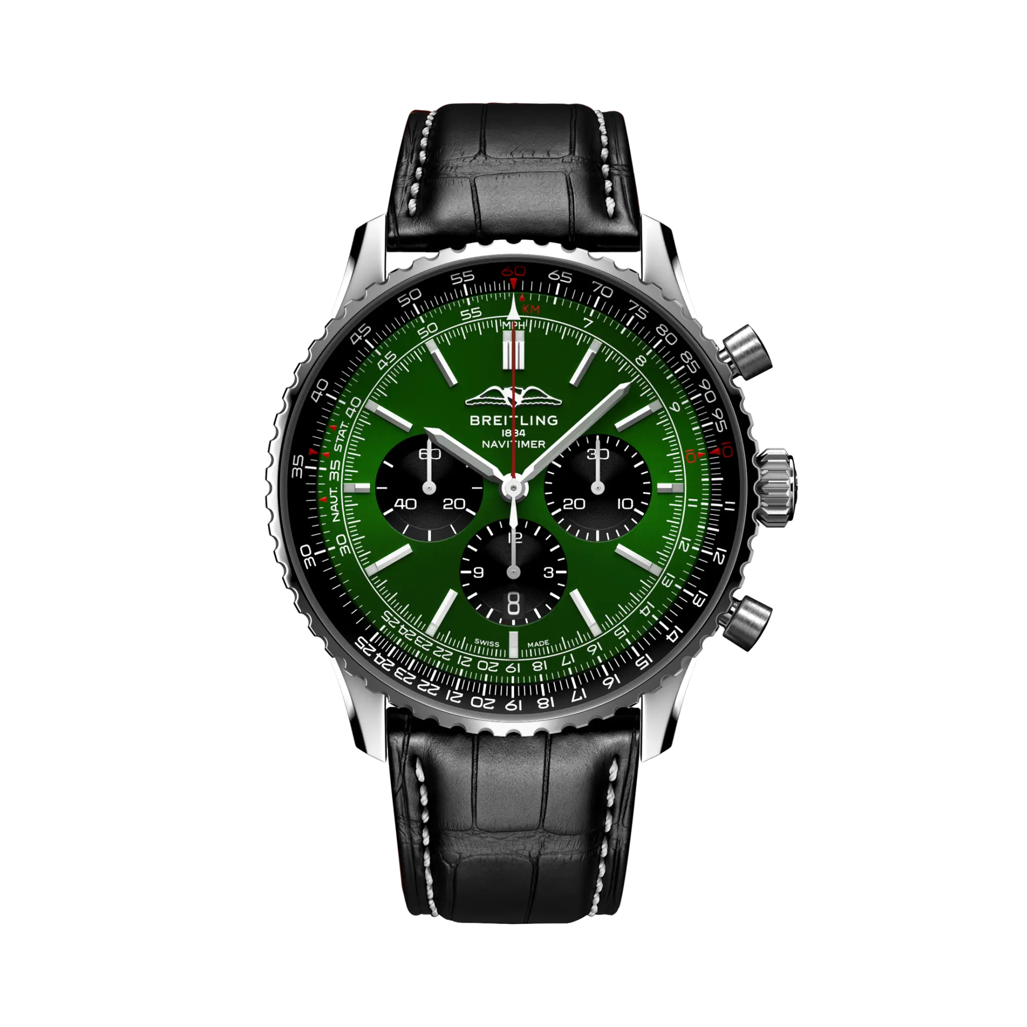 74B82F93-6321-9F3E-18CD-AB6BEDA46FEE.png Breitling Navitimer B01 Chronograph 46 AB0137241L1P1 - Image 1