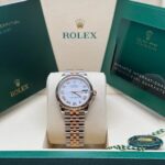Rolex Datejust m278271-0001/0002 White 31mm Dial Oyster Bracelet Watch - Image 11