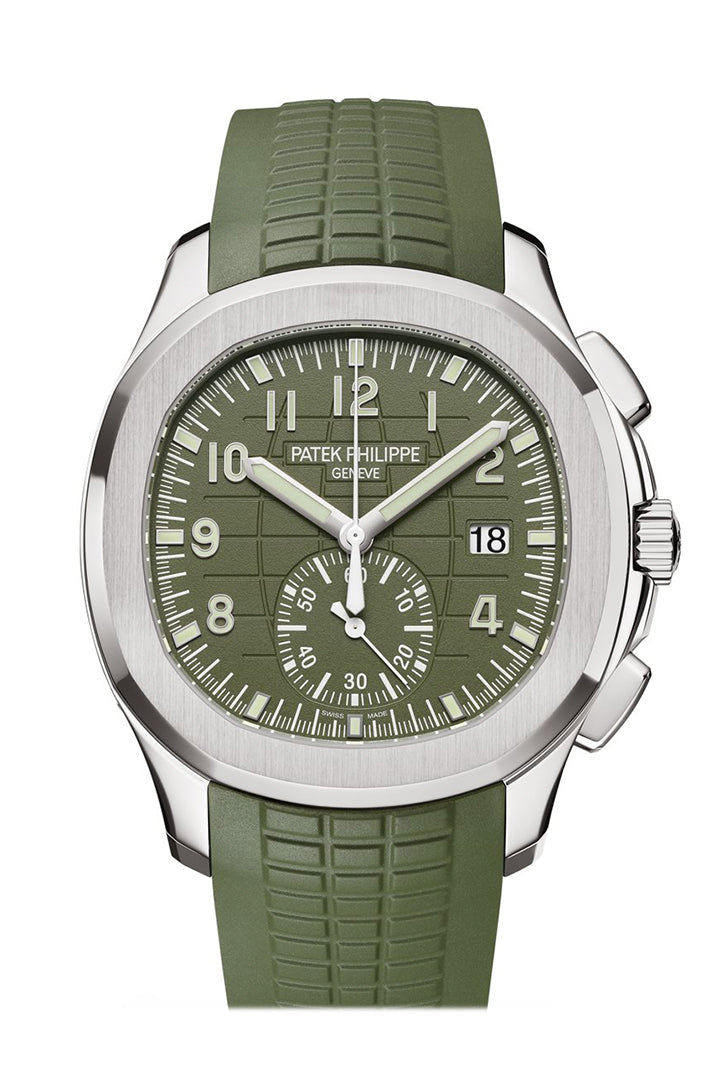 7591444E-912C-B8A0-CD79-656CBCA8C345.jpg Patek Philippe Aquanaut Khaki Green Mens Watch 5968G-010 - Image 1