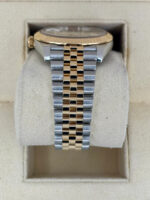 Rolex  Datejust 41mm Swiss Replica Watch | Two Tone Jubilee Bracele Champagne Fluted Dial Ref 126333 - Image 8