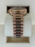 Rolex Day-Date President 40mm Everose Gold Mother of Pearl Diamond Baguette Dial - 228235 - Image 5