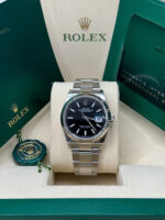 Rolex  Datejust 36mm 126234 Black Index Jubilee Stainless Steel Mens Watch - Image 8
