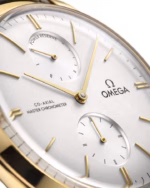 Omega De Ville Trésor 40mm Silver Dial 18k Yellow Gold Strap 435.53.40.22.02.001 - Image 3