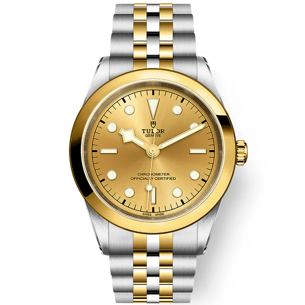 7765538A-2C03-A8A8-6DD3-1E98F04170B4.jpg TUDOR Black Bay 41mm S&G Champagne Dial Automatic Men's Bracelet Watch M79683-0005 - Image 1
