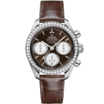 Omega Speedmaster 38 Brown Dial 38mm Stainless Steel Sedna Strap 324.18.38.50.63.001
