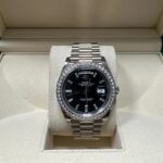 Rolex  Day-Date 40mm 228349RBR-0003 Bright Black Dial President Bracelet - Image 9