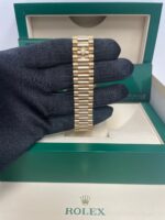 Rolex Day-Date 40mm Bright Black Dial President Watch 228348RBR-0043 - Image 6