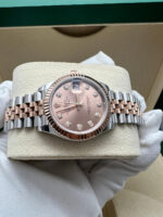 Rolex Datejust m278271-0023/0024 Rose 31mm Dial Oyster Bracelet Watch - Image 9