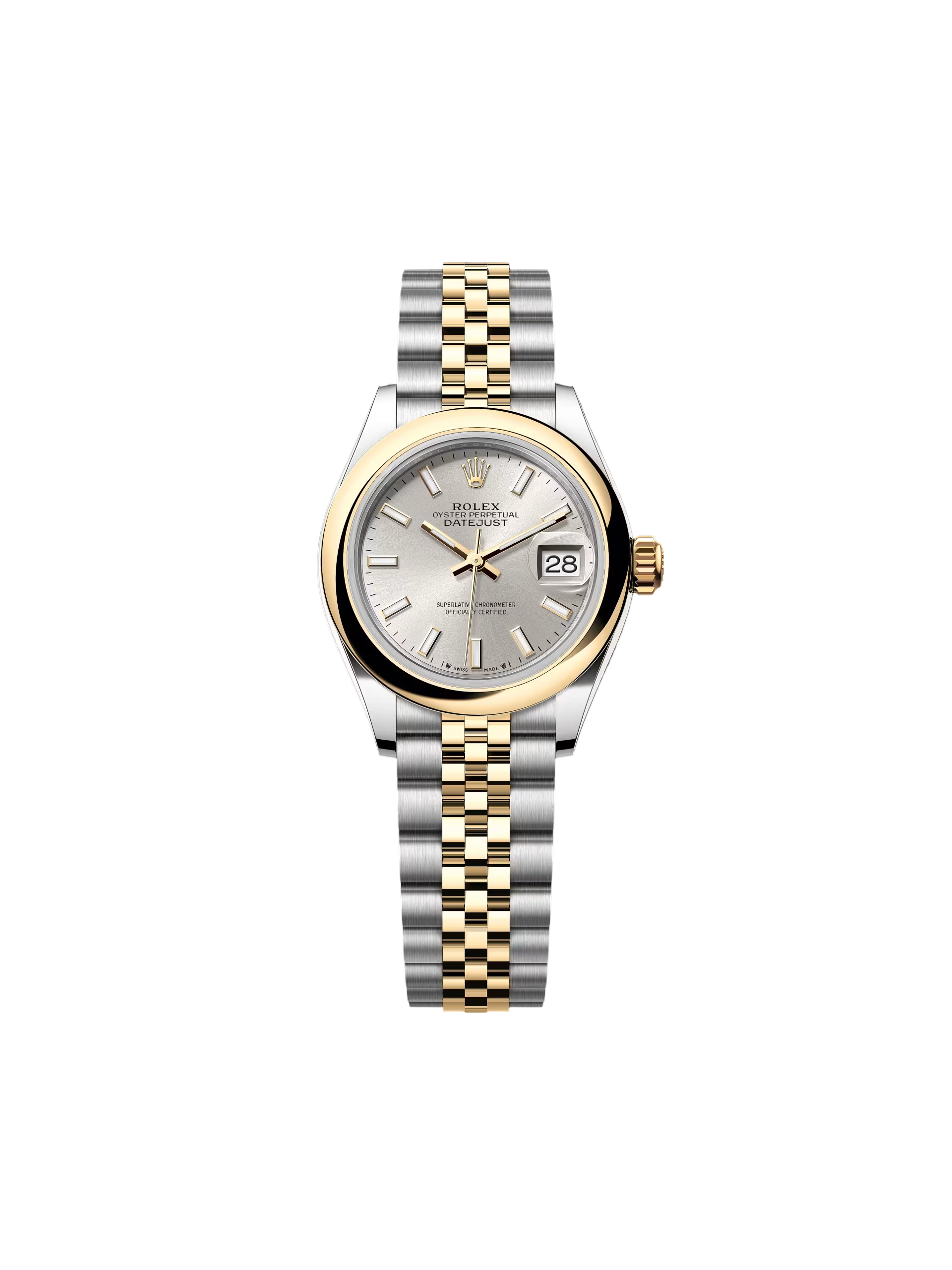 792CC2CC-6EE8-33F2-5880-F7EFF794A1E8.png Rolex Lady-Datejust 28mm 279163 Silver Dial - Image 1
