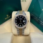 Rolex  Datejust 36mm 126283 Bright Black Dial Oyster Bracelet Watch - Image 10