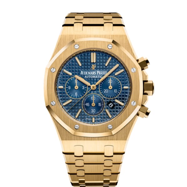 79554F83-1966-D259-1A82-CF070DD69967.jpg Audemars Piguet Royal Oak Chronograph Blue Dial Automatic Men's 41mm 26320BA.OO.1220BA.02 - Image 1