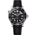 Omega Seamaster Diver 300M Black Rubber Strap Men's Watch 42mm 210.32.42.20.01.003