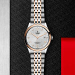 TUDOR 1926 39mm Two-Tone Silver Diamond Dial Men's Automatic Bracelet Watch M91551-0002 - Image 3