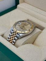 Rolex  Datejust 41mm Swiss Replica Watch | Two Tone Jubilee Bracele Champagne Fluted Dial Ref 126333 - Image 5