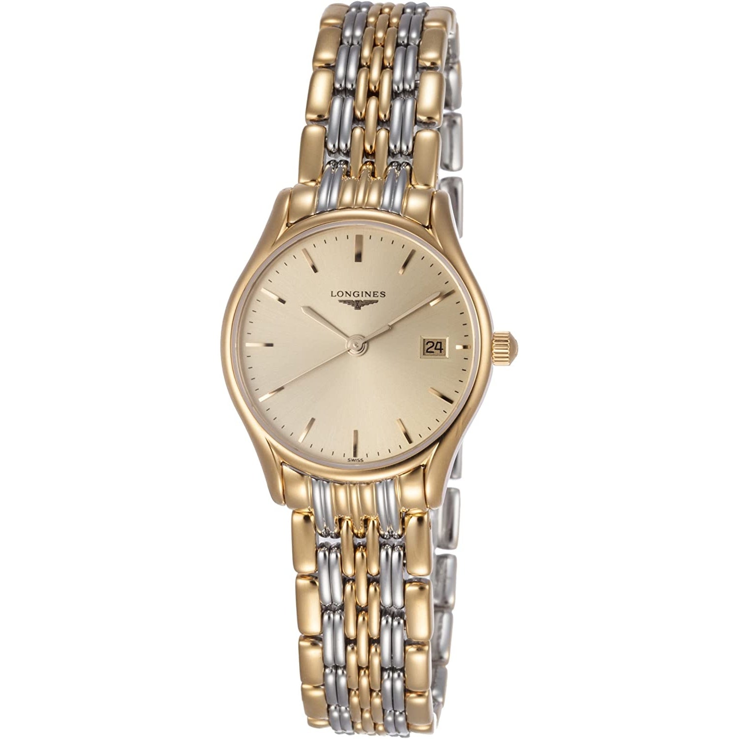 7AA3226C-2D12-94C9-F4C0-214D4B6940CD.jpg Longines Women's L4.259.2.32.7 Lyre Two-Tone Stainless Steel Watch - Image 1