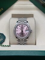 Rolex Datejust m278384RBR-0035/0036 Pink 31mm Dial Oyster Watch - Image 3