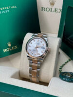 Rolex Datejust m278271-0015/0016 Silver 31mm Dial Oyster Bracelet Watch - Image 5