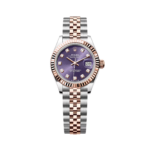 Rolex Lady-Datejust 28mm 279171 Aubergine Diamond Oyster Stainless Steel and Rose Gold