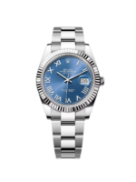 Rolex  Datejust 41mm 126334 Blue Roman Oyster Stainless Steel Men’s Watch - Image 2