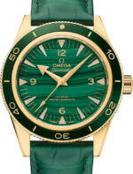 Omega Seamaster 300 41mm Green Dial 18k Yellow Gold Strap 234.63.41.21.99.001 - Image 2