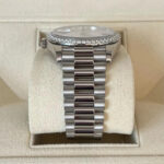 Rolex 228349RBR-0036 Day-Date 40mm 18k White Gold Paved With Diamonds Watch - Image 5