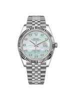 Rolex  Datejust 41 Mother of Pearl Diamond Stainless Steel Fluted Oyster - 126334 - Image 2