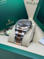 Rolex Datejust 41mm 126331 Oyster Band Steel and Everose Gold Men’s Watch - Image 6