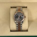 Rolex Datejust m278241-0017/0018 Slate 31mm Dial Oyster Bracelet Watch - Image 11