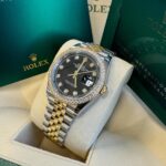 Rolex  Datejust 36mm 126283 Bright Black Dial Oyster Bracelet Watch - Image 12