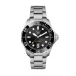 【Top replica】TAG Heuer Aquaracer Calibre 5 Automatic Mens Black Steel Watch