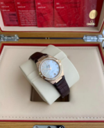 Omega Constellation Ladies' Selection 29mm Sedna™ gold on leather strap 131.58.29.20.55.002 - Image 3