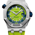Audemars Piguet OFFSHORE DIVER Green Dial 42mm 15710ST.OO.A038CA.01