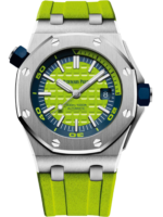 Audemars Piguet OFFSHORE DIVER Green Dial 42mm 15710ST.OO.A038CA.01