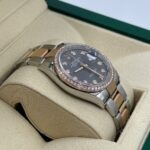 Rolex  Datejust 36mm 126281 Slate Fluted Motif Diamond Dial Diamond Bezel and Oyster Bracelet - Image 6