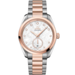 Omega Seamaster Aqua Terra 150M 38 mm White Dial Stainless Steel and  Sedna™ 18k Rose Gold Bracelet 220.20.38.20.55.002