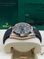 Rolex  Sky-Dweller 42mm Rose Gold Slate Dial Oysterflex - 336235 - Image 6