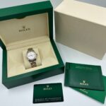 Rolex Datejust m278381-0031/0032 Silver Floral Motif Diamond Dial Diamond-Set Bezel 31mm - Image 10