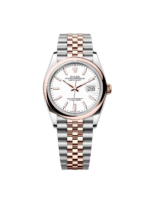 Rolex  Datejust 36mm 126201 White Dial Jubilee Bracelet Watch