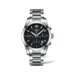 Longines Men's L27864566 Conquest Chronograph Automatic Stainless Steel Watch