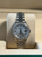 Rolex Lady-Datejust 28mm 279384RBR White Mother-of-Pearl Dial Oyster Bracelet - Image 3