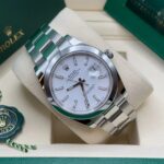 Rolex  Datejust 41mm 126300 White Index Oyster Stainless Steel Watch - Image 8