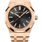 Audemars Piguet ROYAL OAK Pink Gold Black Dial 41mm