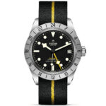 TUDOR Black Bay Pro 39mm Steel Automatic Fabric Strap Watch M79470-0002