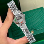 Rolex Day-Date 40mm 228396TBR-0011 Silver Diamonds Dial - Image 6