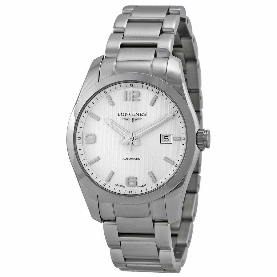 82368027-8FCA-6757-688C-F5AA7A9287E9.jpg Longines Men's L27854766 Conquest Stainless Steel Watch - Image 1
