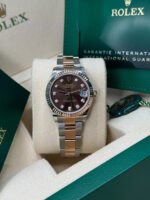 Rolex Datejust m278271-0027/0028 Chocolate 31mm Dial Oyster Bracelet Watch - Image 8