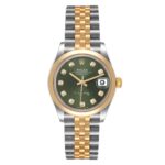 Rolex Datejust m278243-0029/0030 31mm Olive Green Dial Yellow Rolesor Oyster Watch - Image 3
